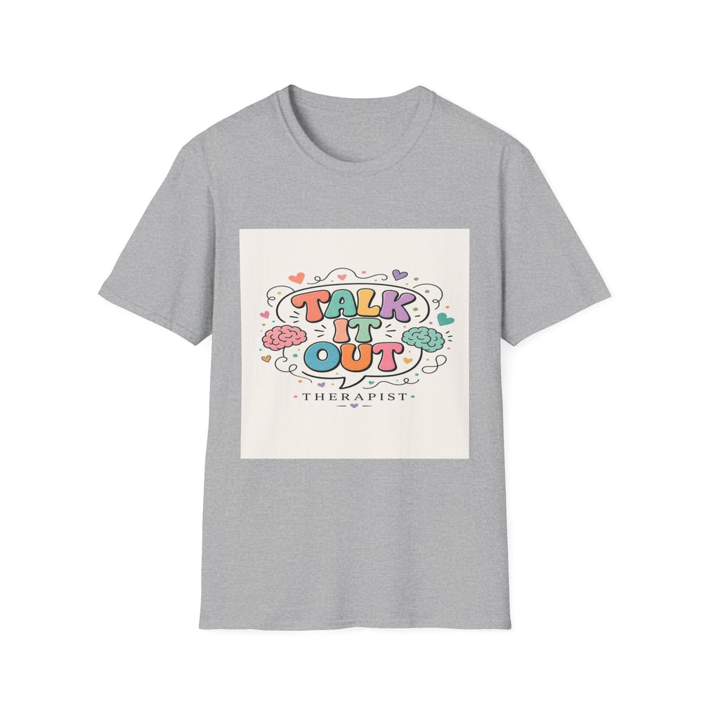 Colorful Speech Bubble Design With Playful Typography And Whimsical Elements- Graphic Tees