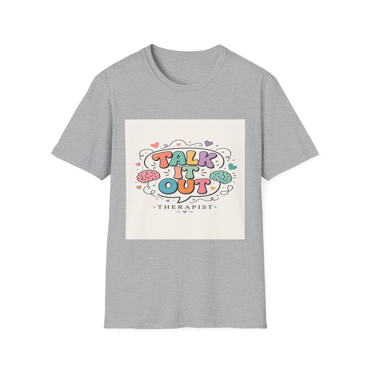 Colorful Speech Bubble Design With Playful Typography And Whimsical Elements- Graphic Tees