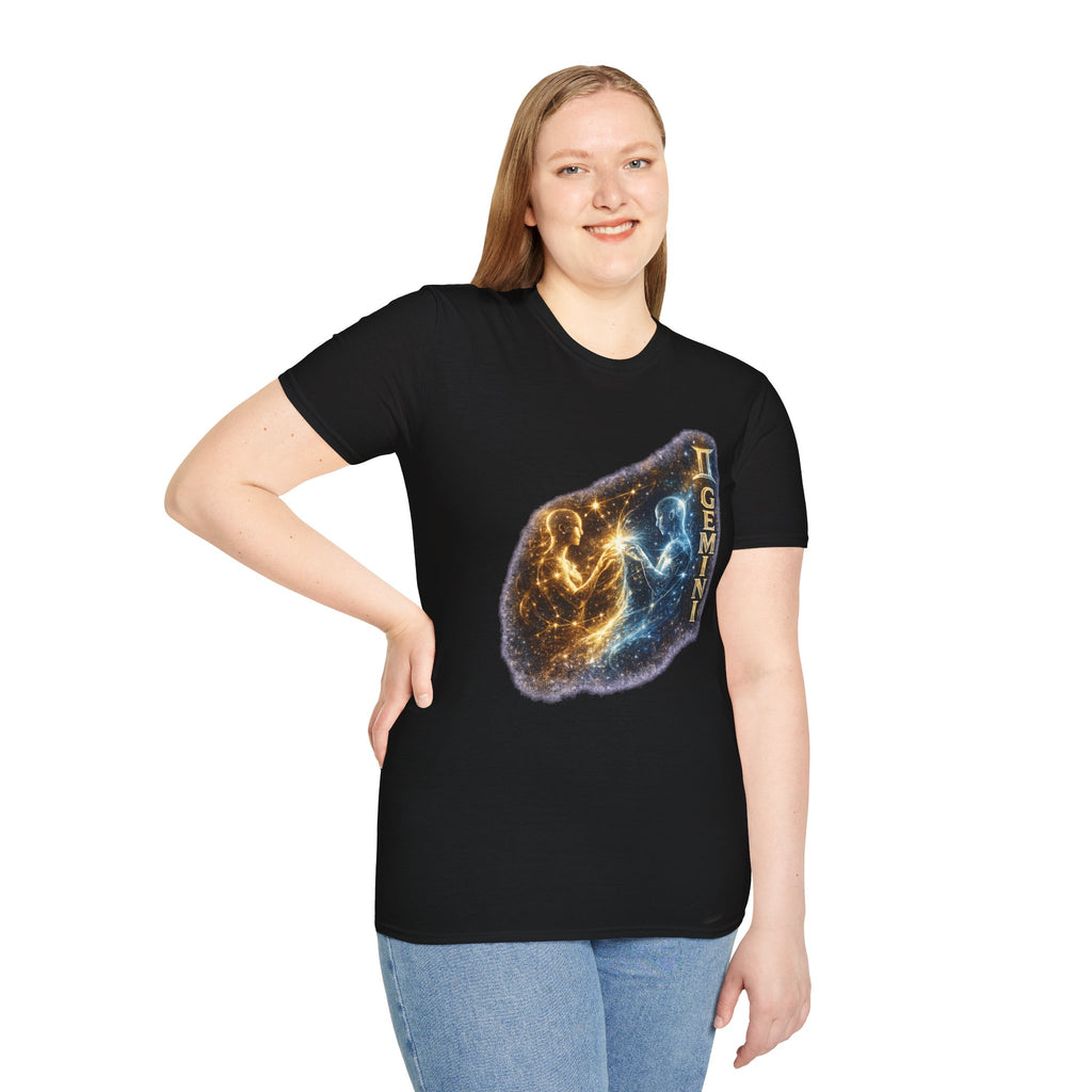 Gemini Constellation T-Shirt — Cosmic Twins Zodiac Tee