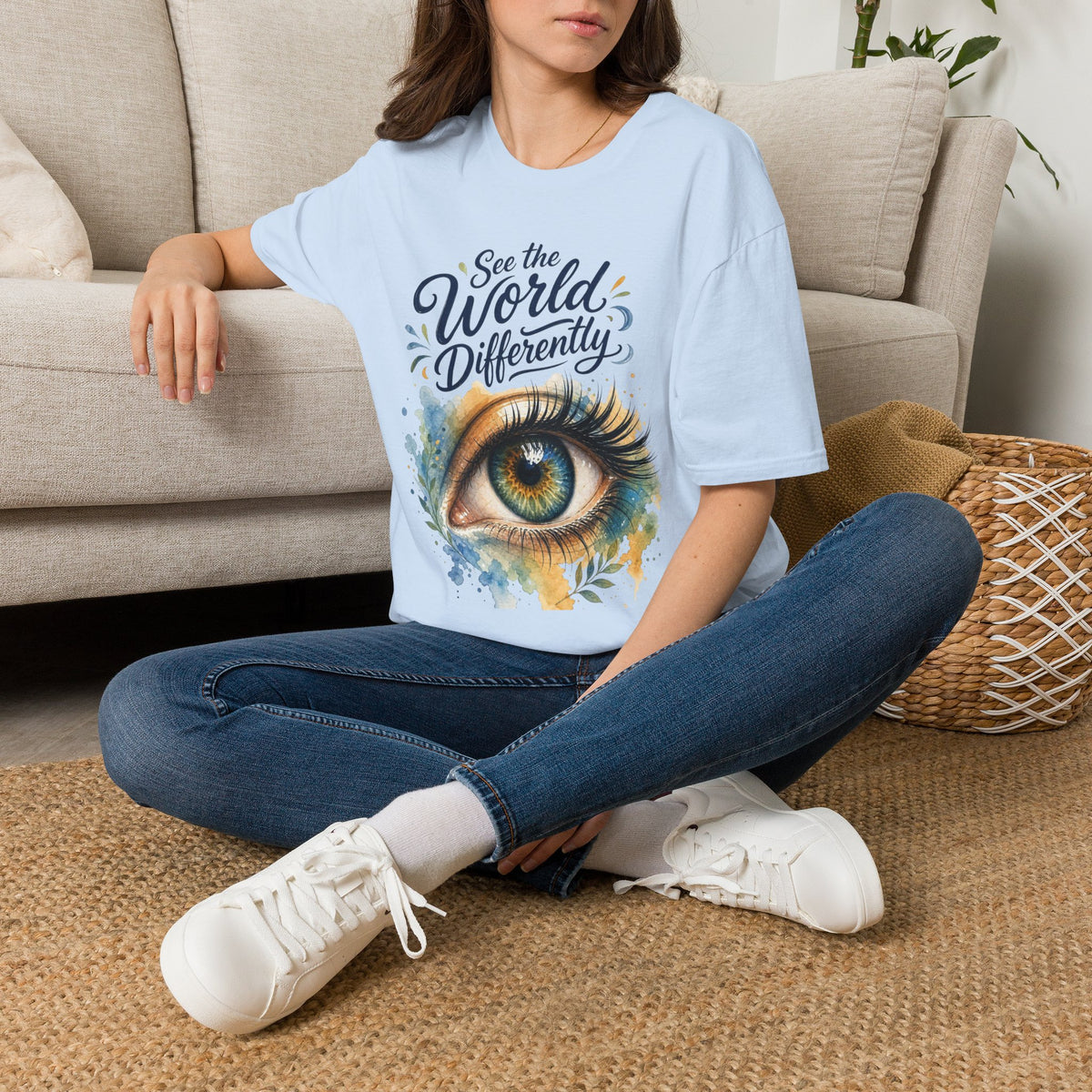 See the World Differently T-Shirt — Artistic Eye Graphic Tee