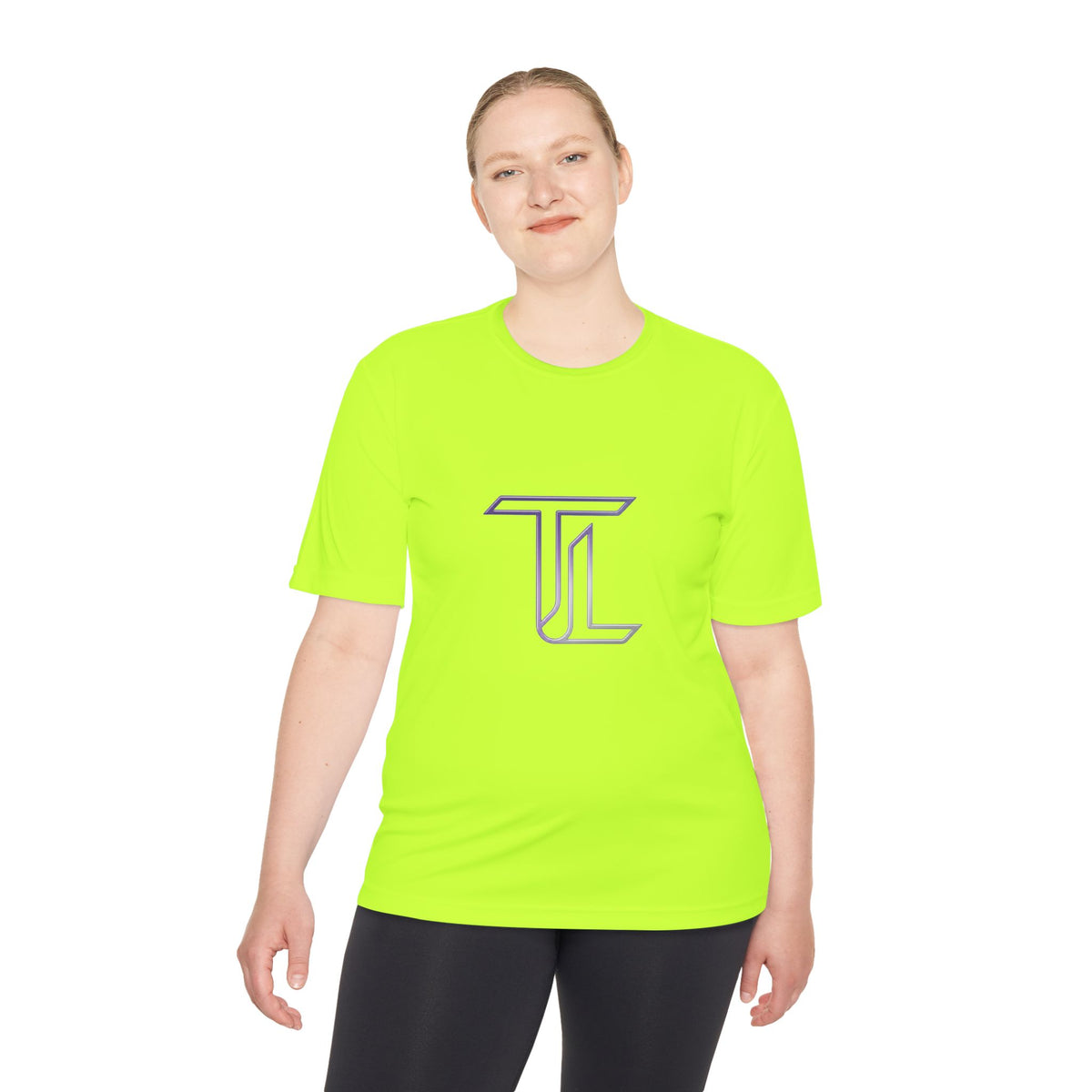 Monogram TL Performance Tee — Moisture-Wicking Athletic Shirt