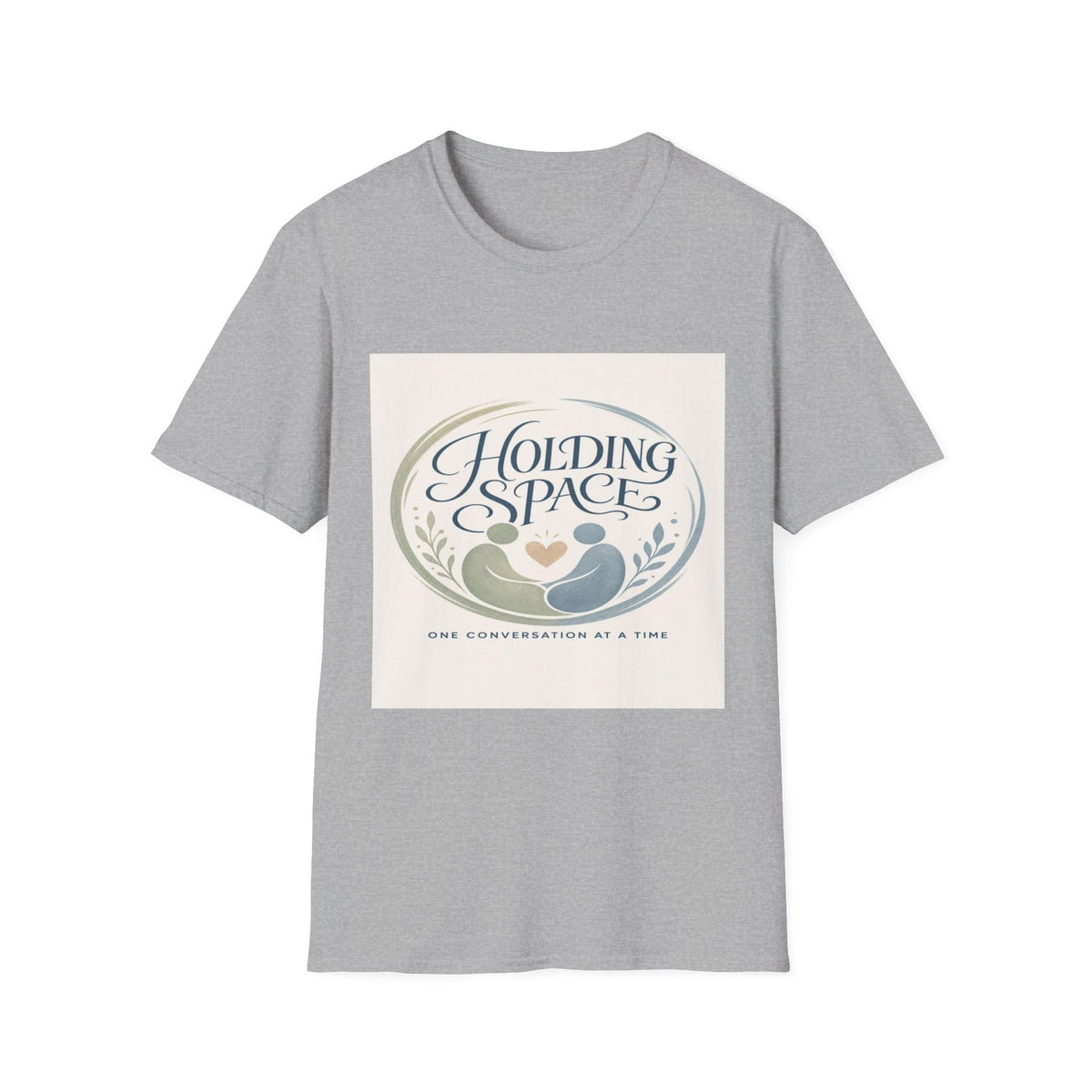 Elegant Typography With Abstract Figures Symbolizing Harmony- Graphic Tees