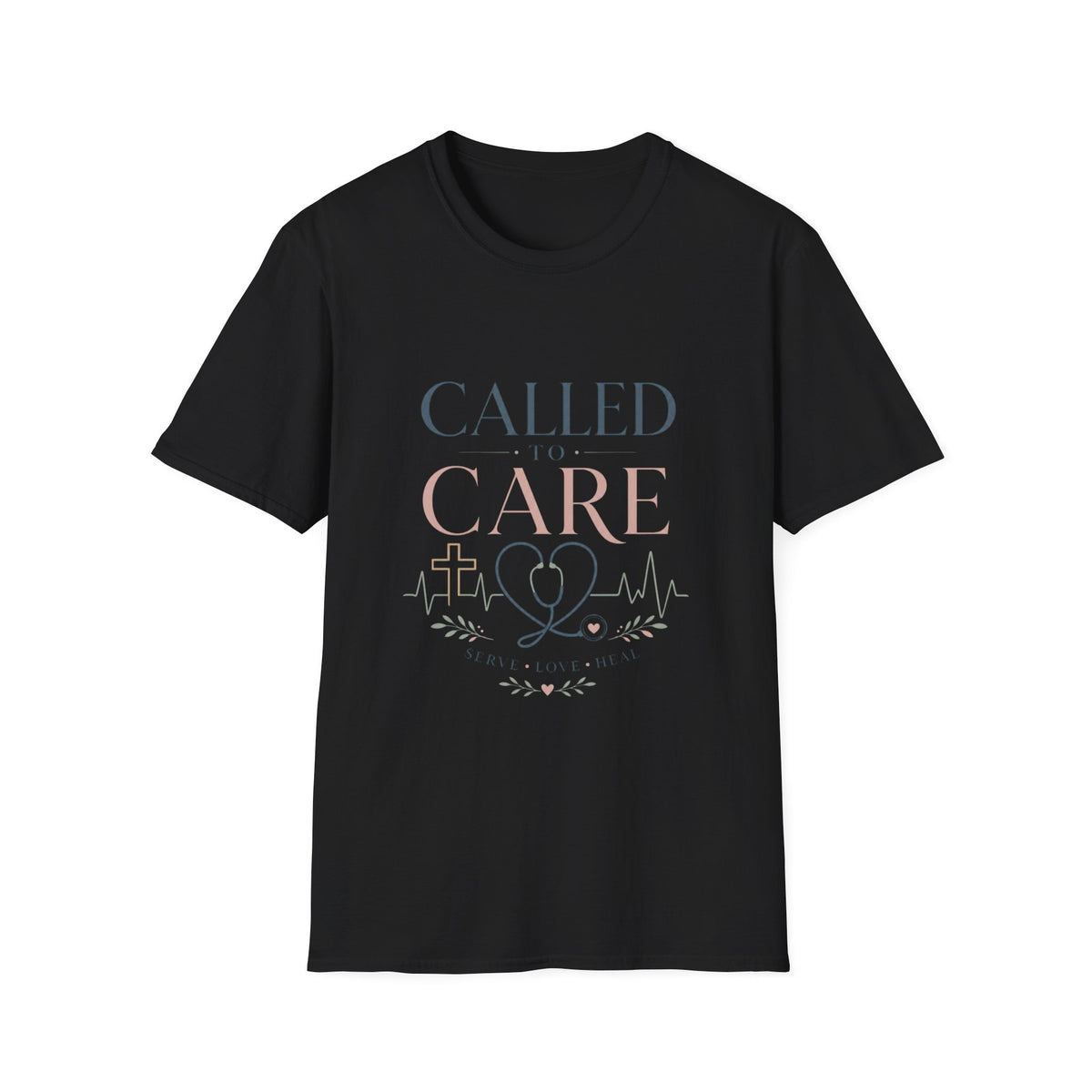 Elegant Christian Healthcare Design Featuring Called To Care Phrase