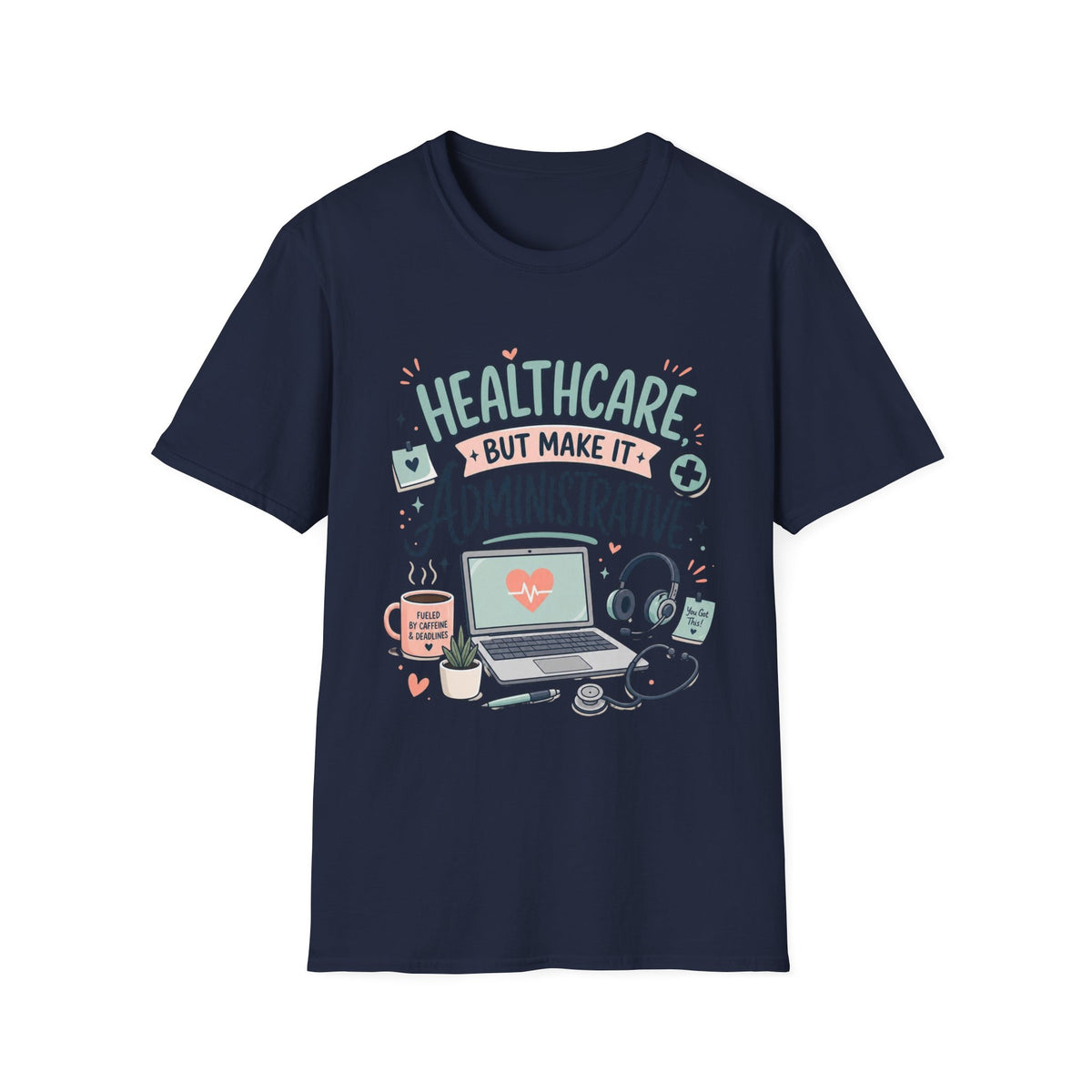 Playful T Shirt Design Showcasing Creative Healthcare Typography
