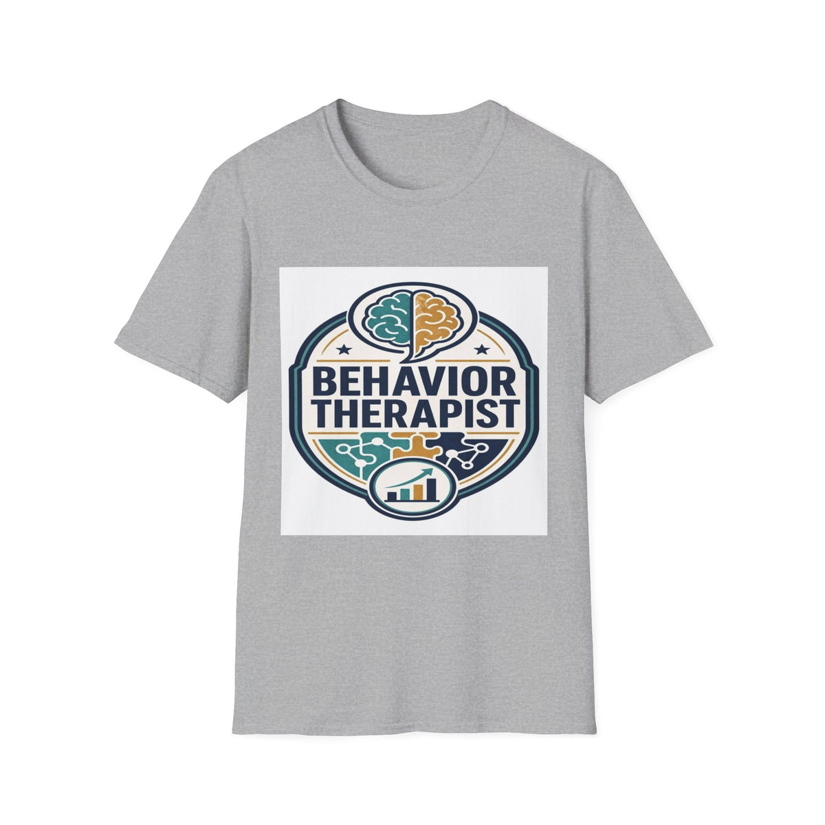 Bold Professional Badge Design For Behavior Therapist- Graphic Tees