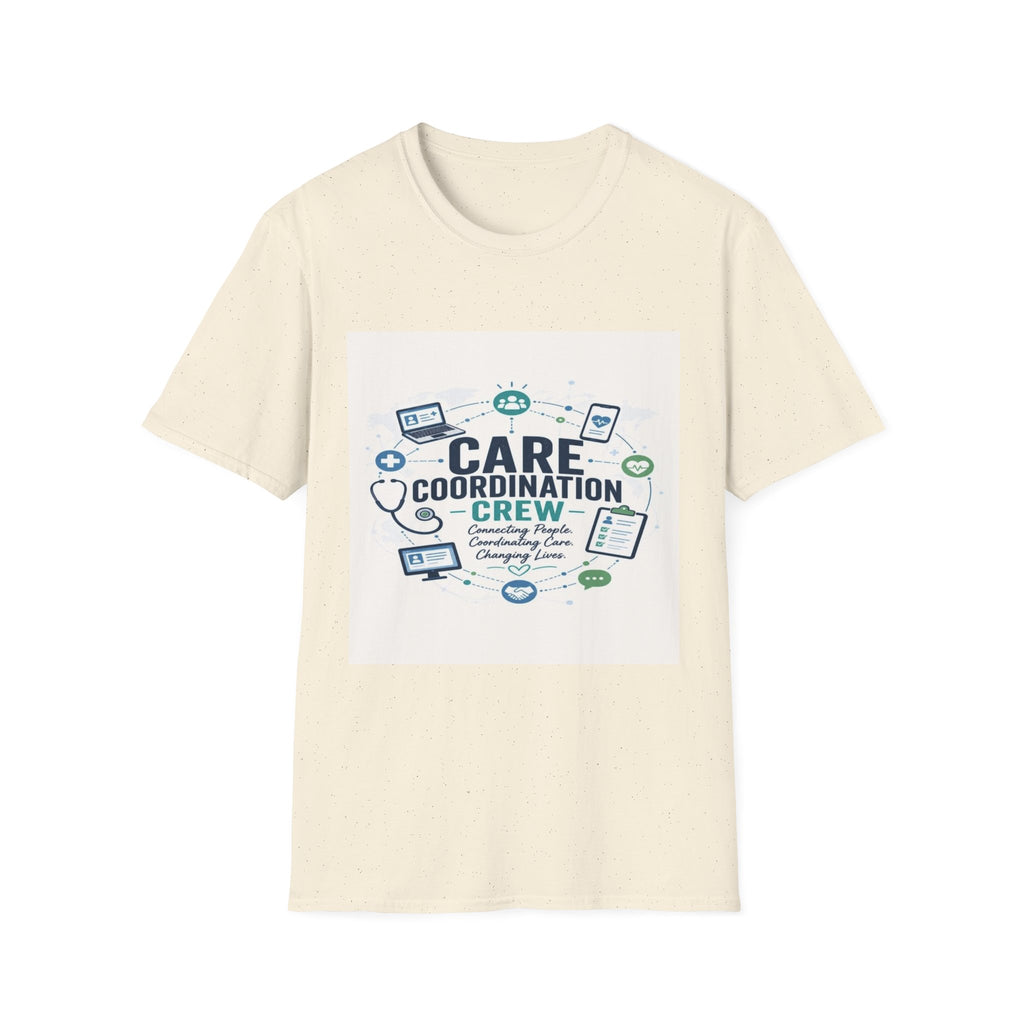 T-shirt Graphic Featuring Modern Aesthetic Care Coordination Crew- Graphic Tees
