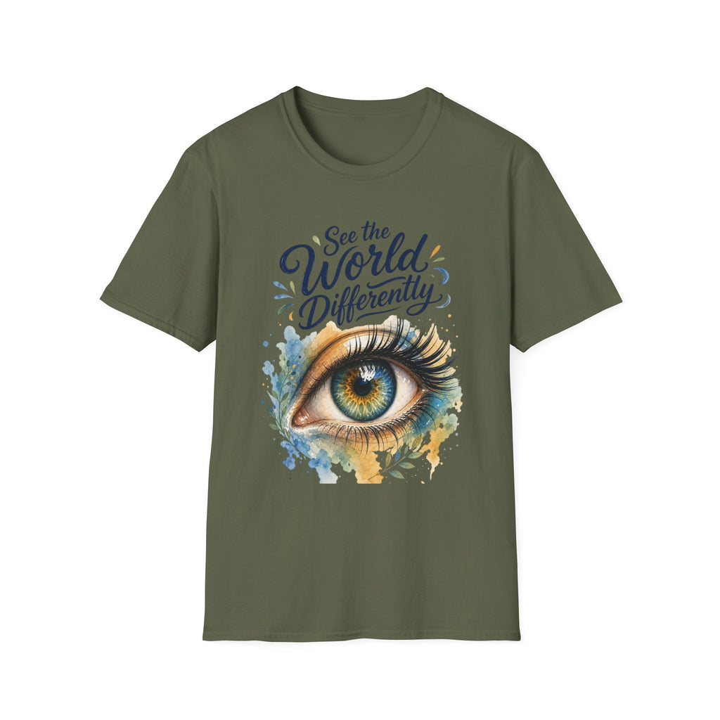 See the World Differently T-Shirt — Artistic Eye Graphic Tee