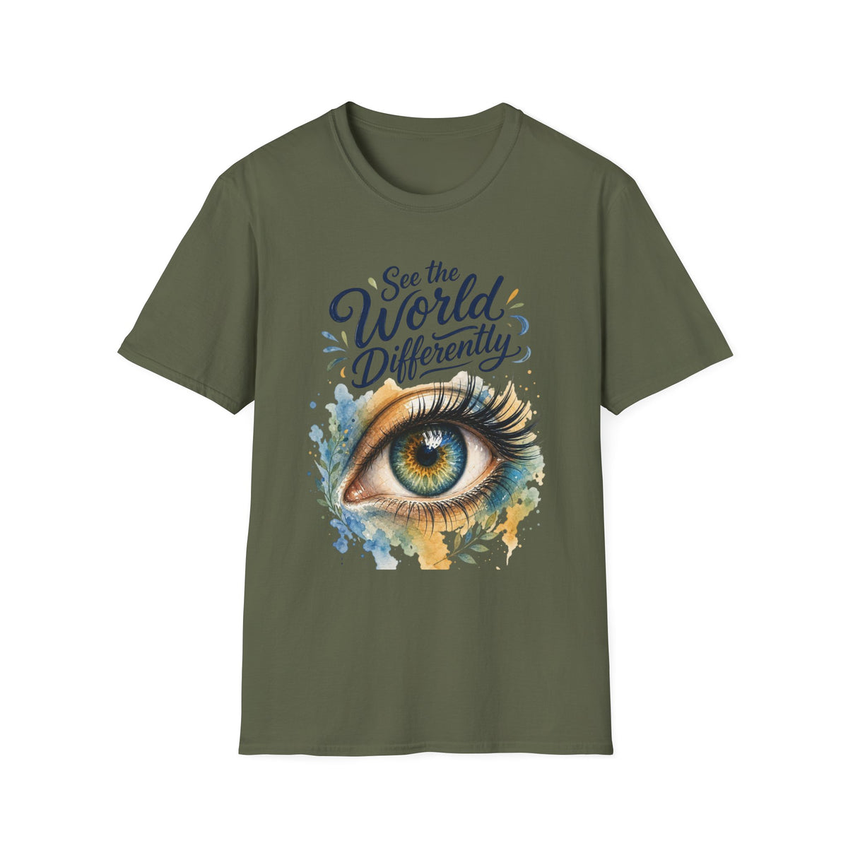 See the World Differently T-Shirt — Artistic Eye Graphic Tee