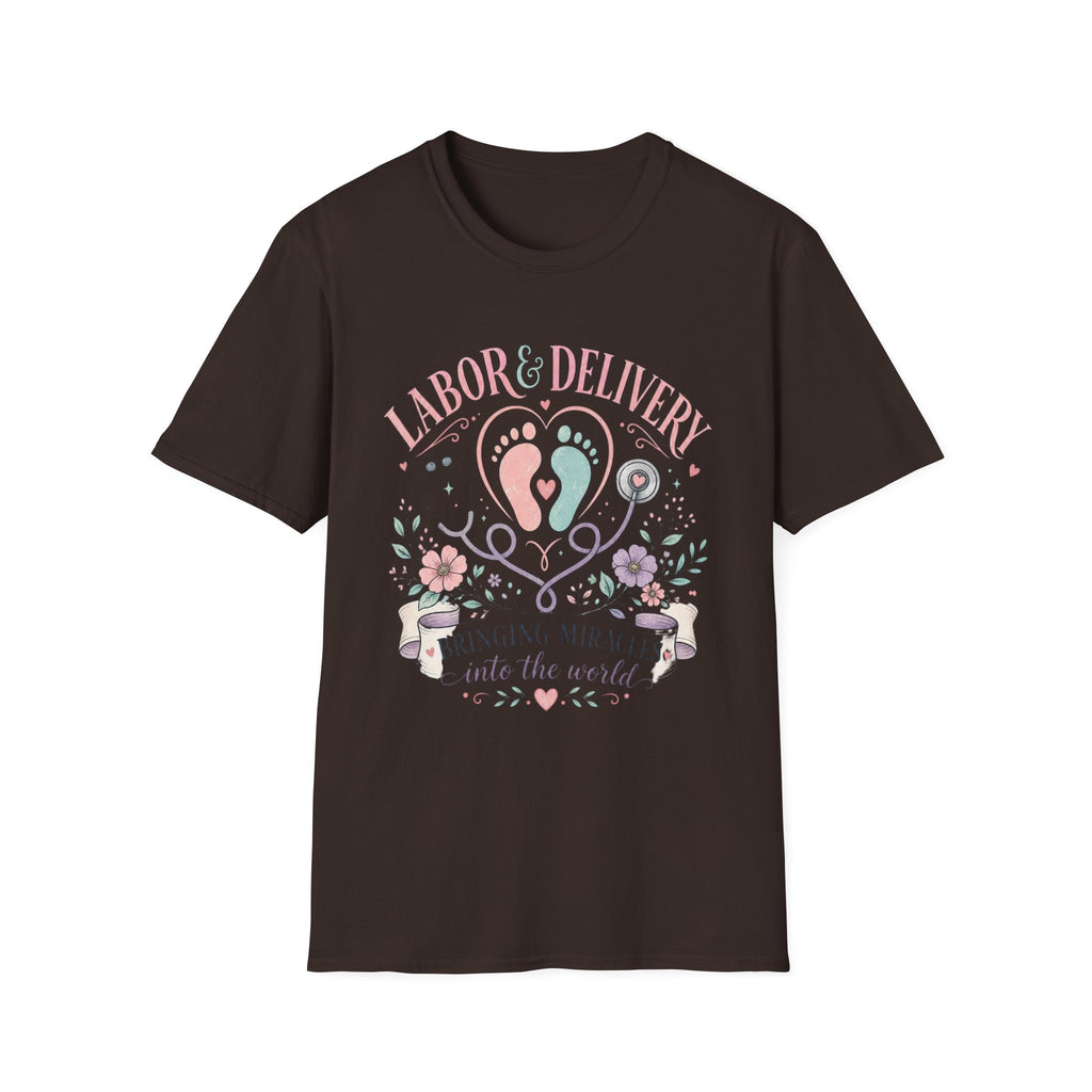 Labor And Delivery T Shirt Design Celebrating New Life