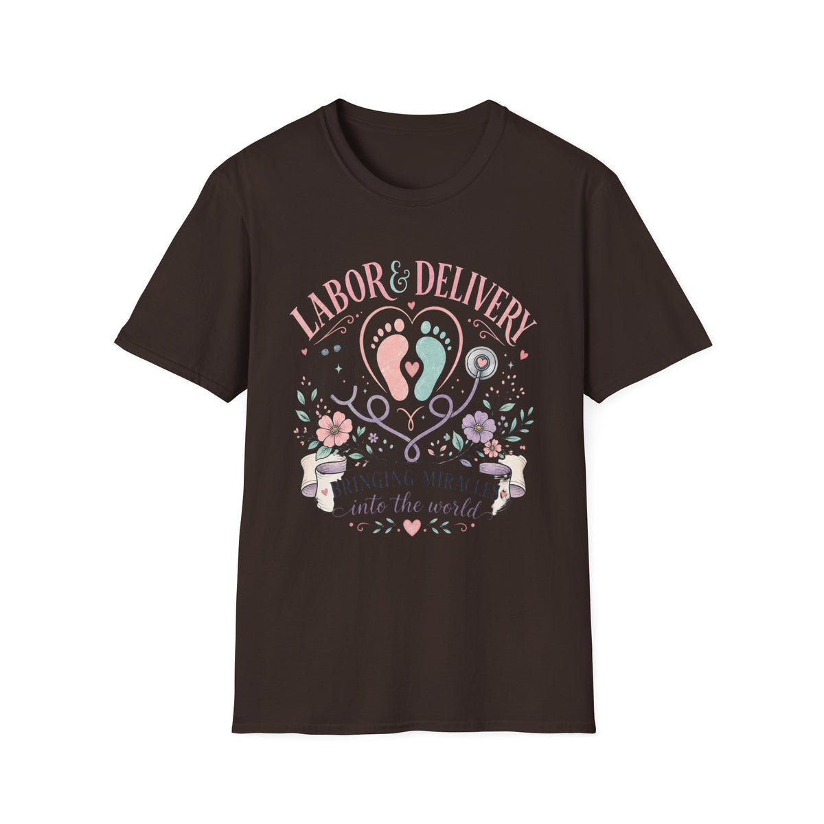Labor And Delivery T Shirt Design Celebrating New Life