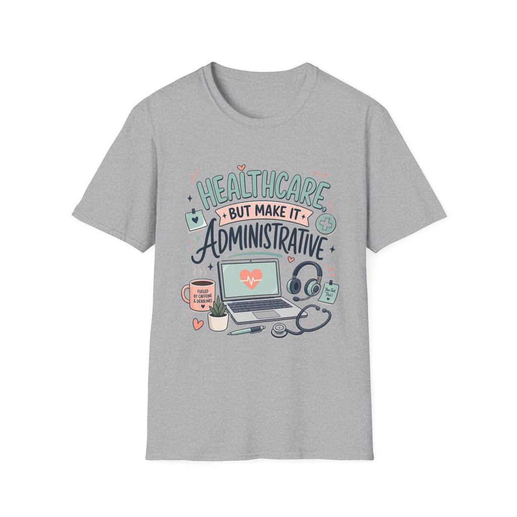 Playful T Shirt Design Showcasing Creative Healthcare Typography
