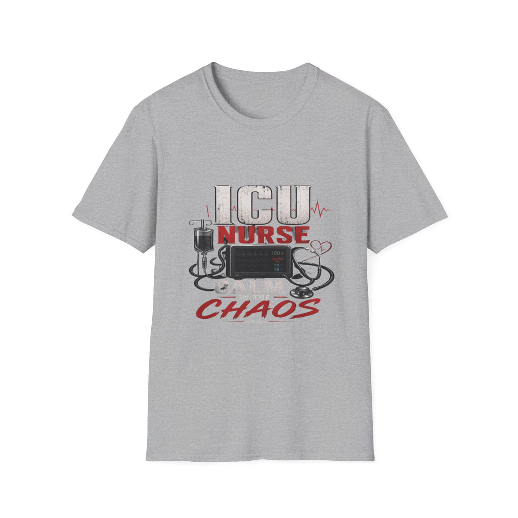 Powerful ICU Nurse T-Shirt Design With Bold Typography- Graphic Tees