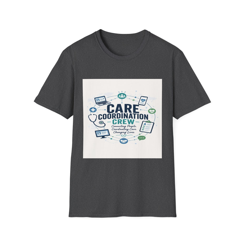 T-shirt Graphic Featuring Modern Aesthetic Care Coordination Crew- Graphic Tees