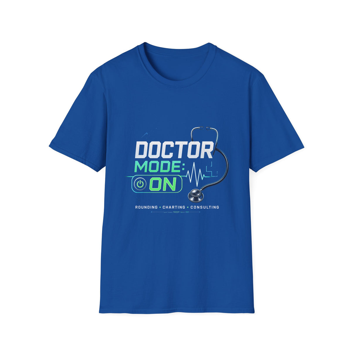 Modern Graphic T Shirt Design Featuring Doctor Mode Text