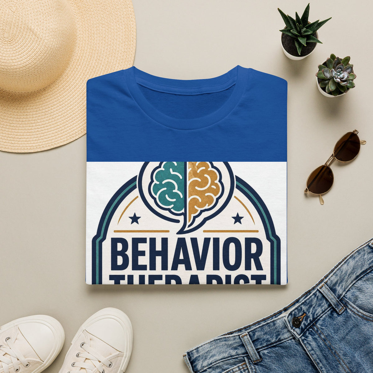 Bold Professional Badge Design For Behavior Therapist