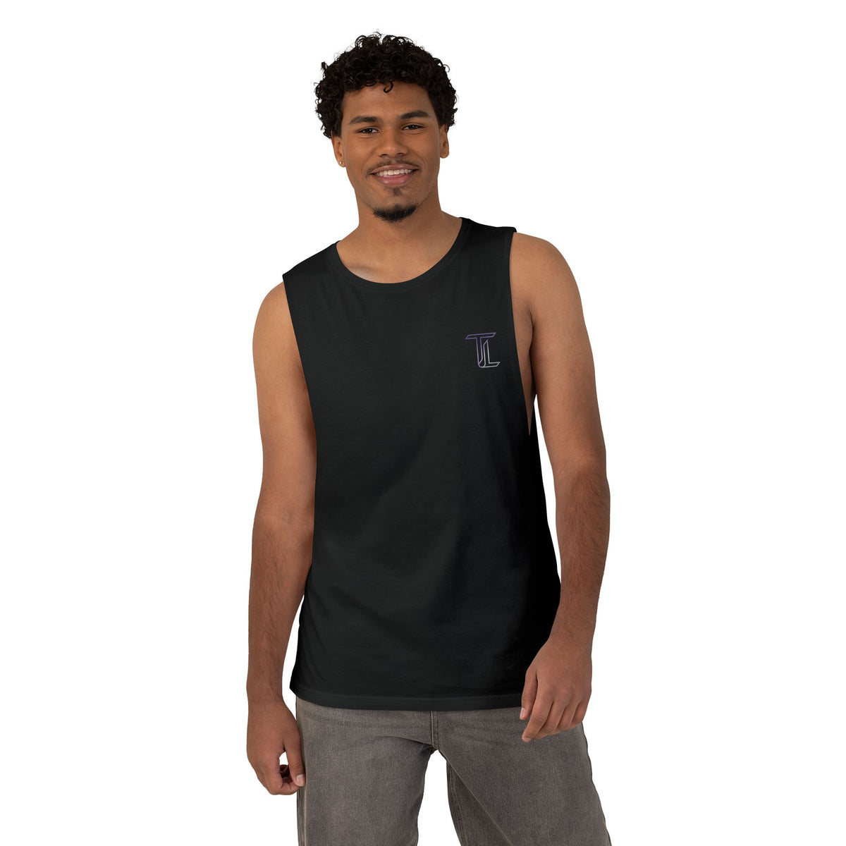 Barnard Embroidered Tank Top — Minimal College-Inspired Athletic Tank