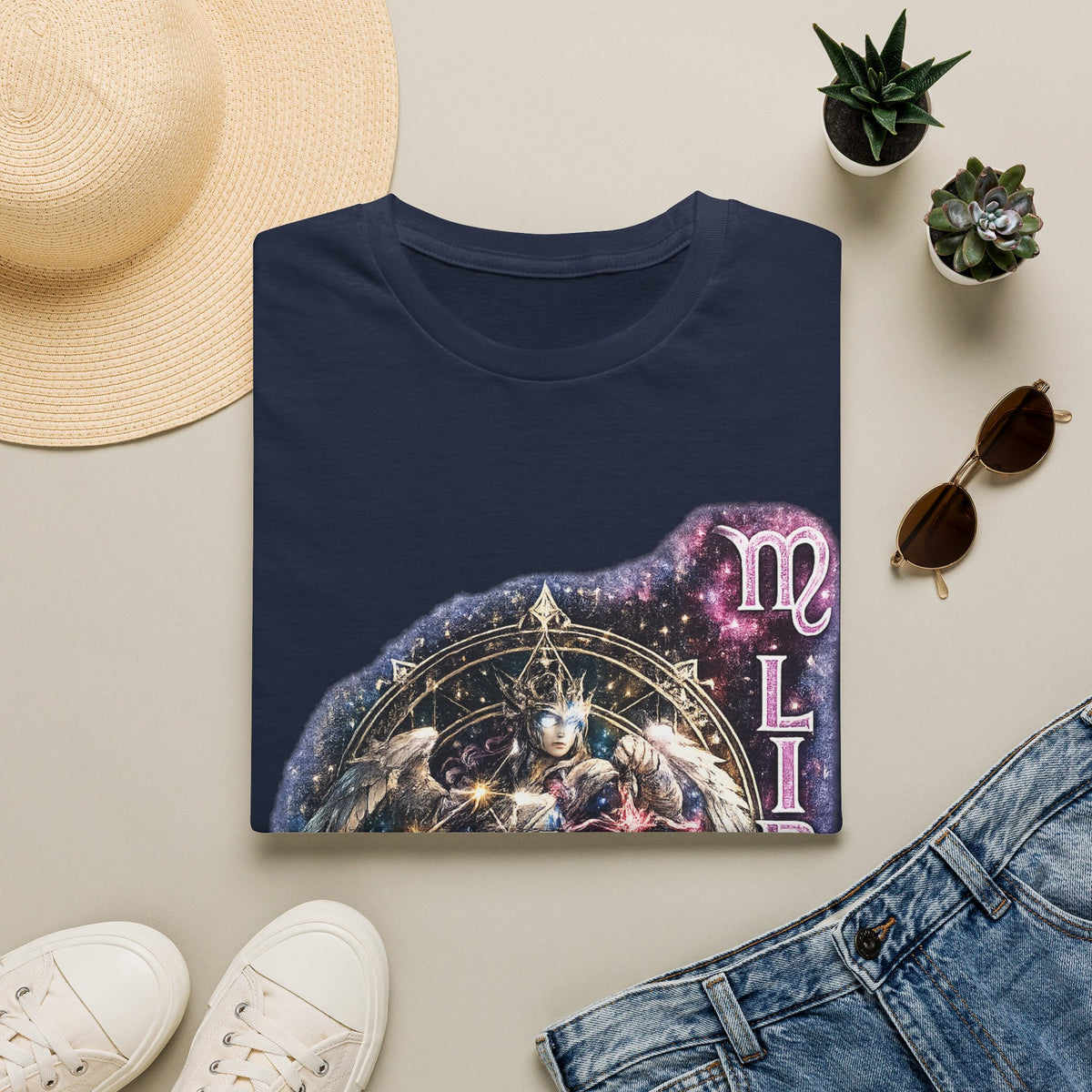 Libra Zodiac T-Shirt — Cosmic Astrology Sign Tee