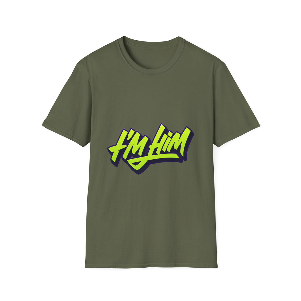 I'm Him T-Shirt — Bold Neon Streetwear Graphic Tee