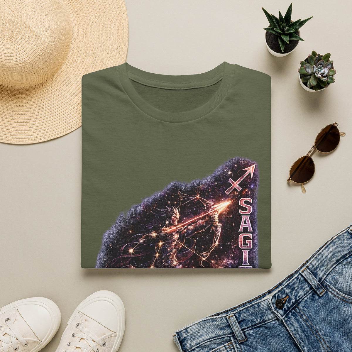 Sagittarius Constellation T-Shirt — Zodiac Star Sign Graphic Tee