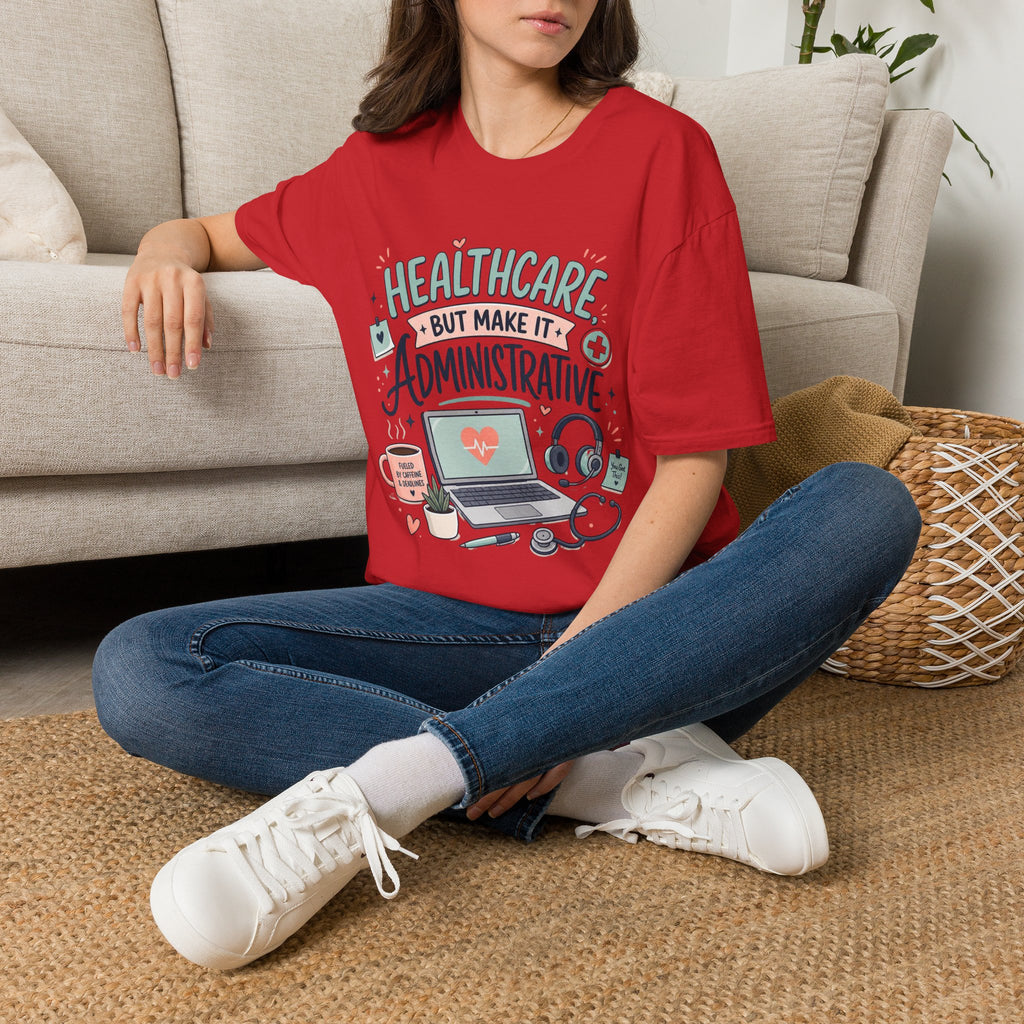 Playful T Shirt Design Showcasing Creative Healthcare Typography
