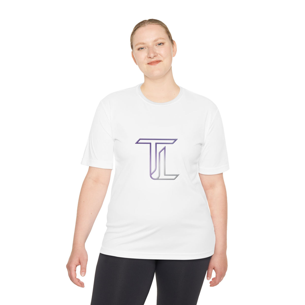 Monogram TL Performance Tee — Moisture-Wicking Athletic Shirt