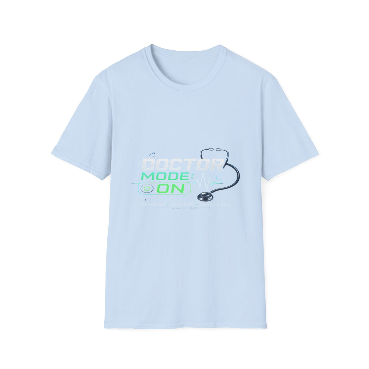 Modern Graphic T-Shirt Design Featuring Doctor Mode Text- Graphic Tees