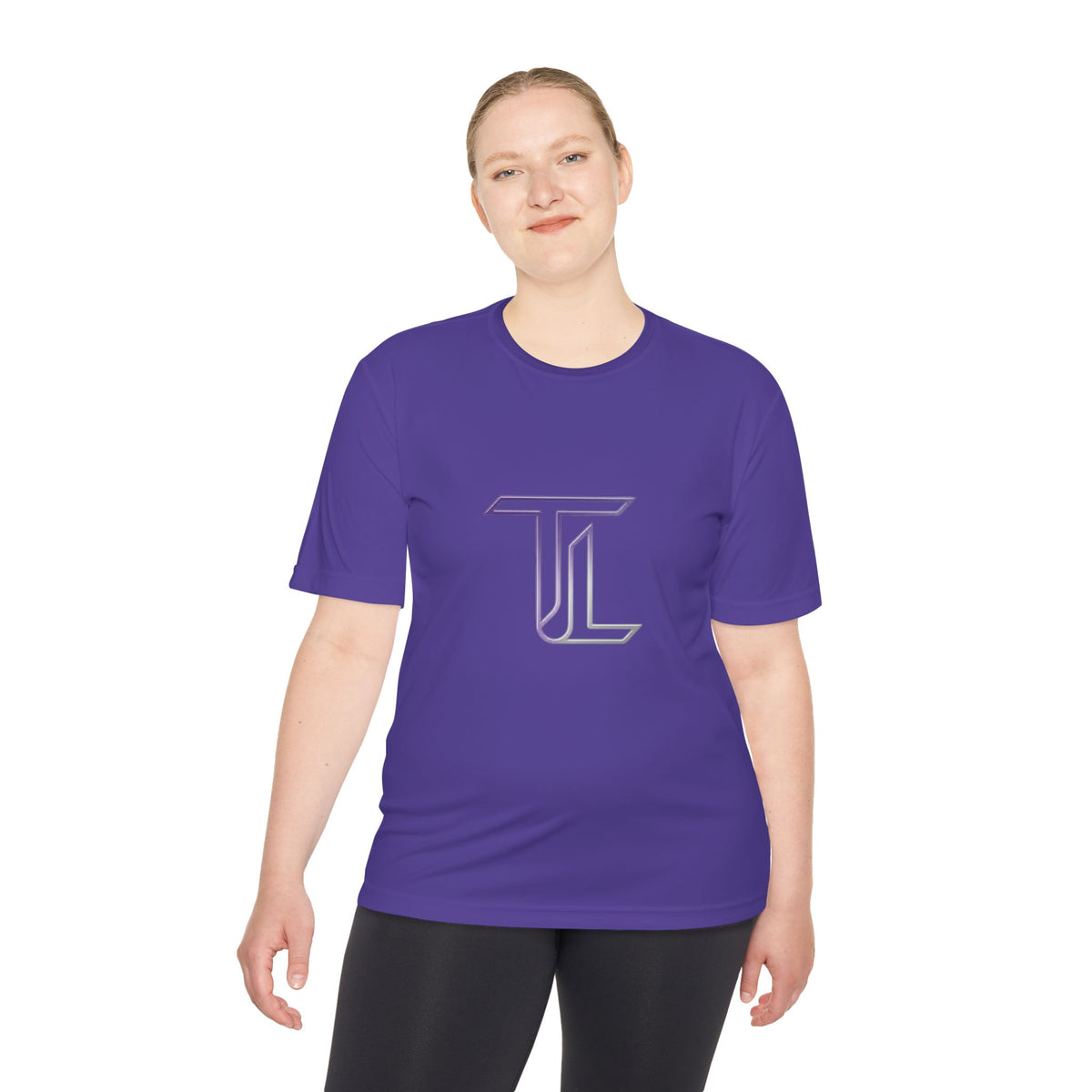 Monogram TL Performance Tee — Moisture-Wicking Athletic Shirt