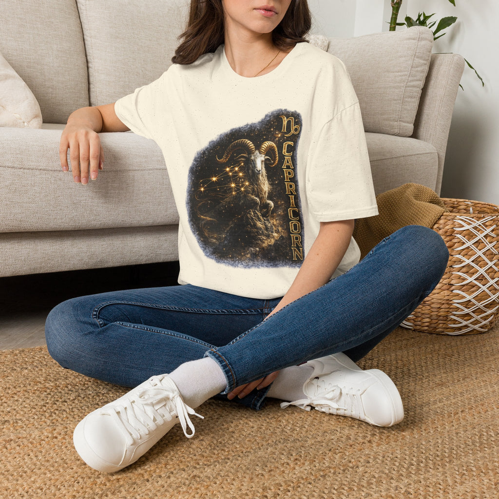 Capricorn Zodiac T-Shirt — Goat Constellation Astrology Tee