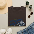 Bold Typography Design With Muscular Figure and Dynamic Lines- Graphic Tees