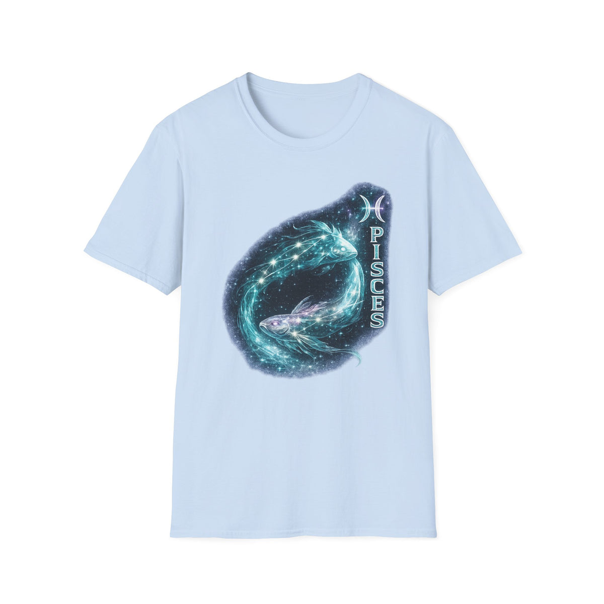 Pisces Zodiac T-Shirt — Starry Whale Astrology Tee
