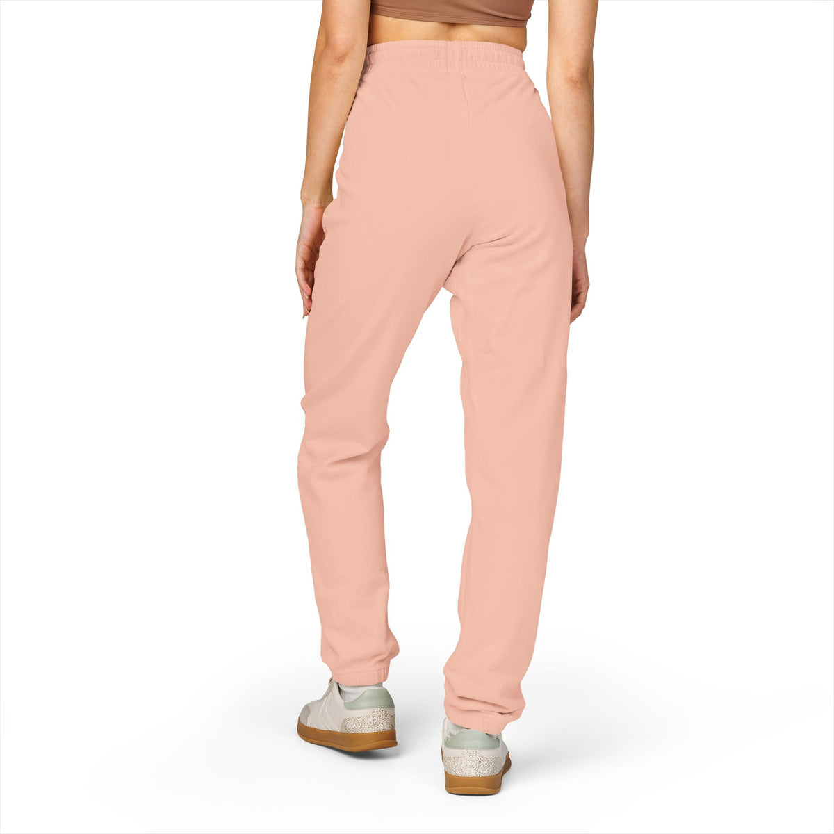 Midnight Motion Sweatpants — Small Lavender Skull Accent