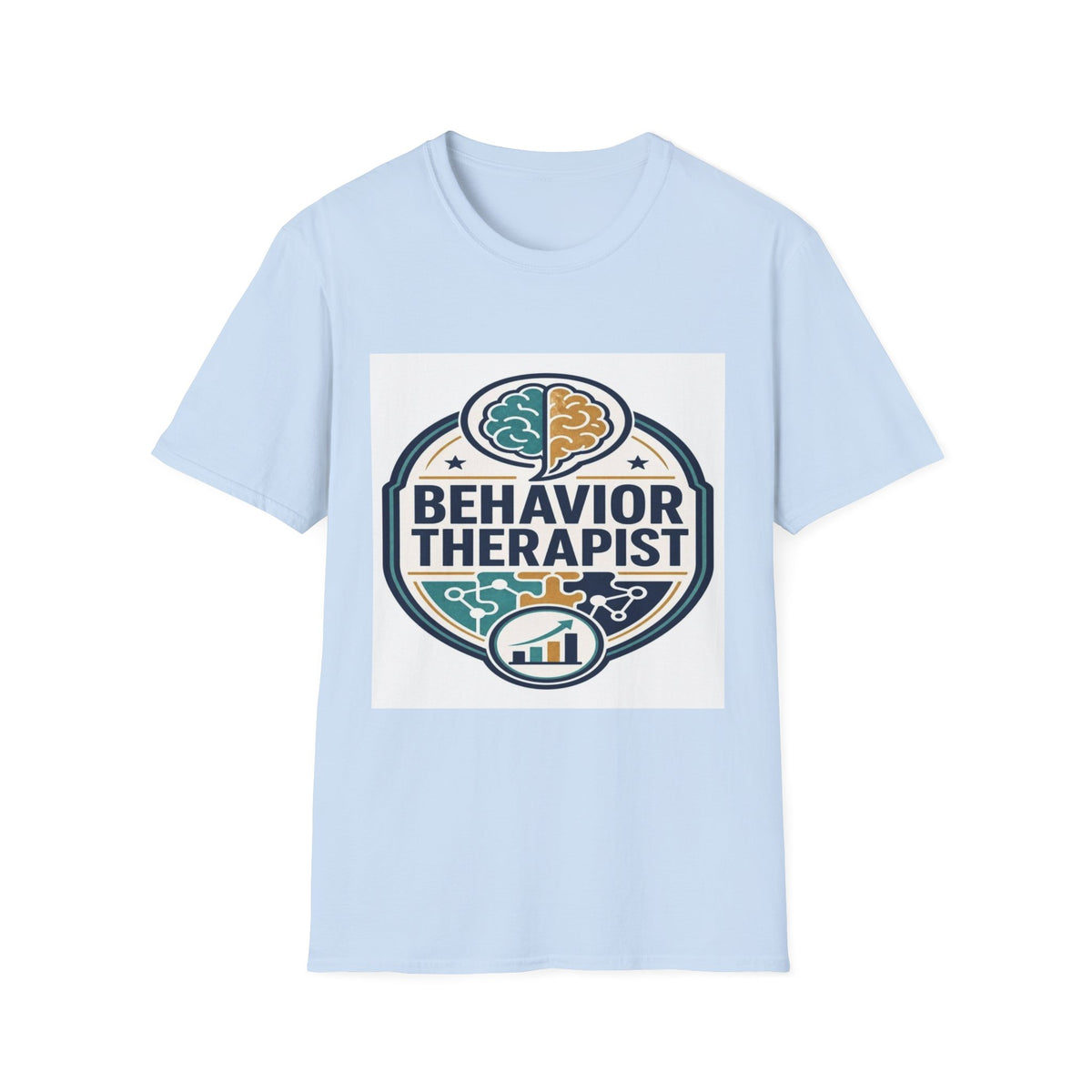 Bold Professional Badge Design For Behavior Therapist- Graphic Tees