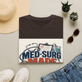 Bold Typography Design Celebrating Med-Surg Strength With Healthcare Icons- Graphic Tees