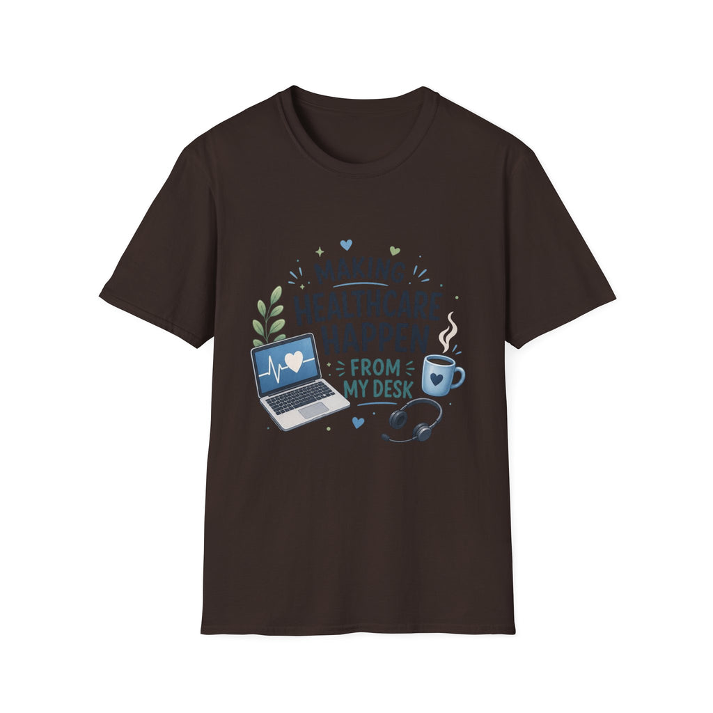 Inspirational T Shirt Design Celebrating Healthcare From Desk