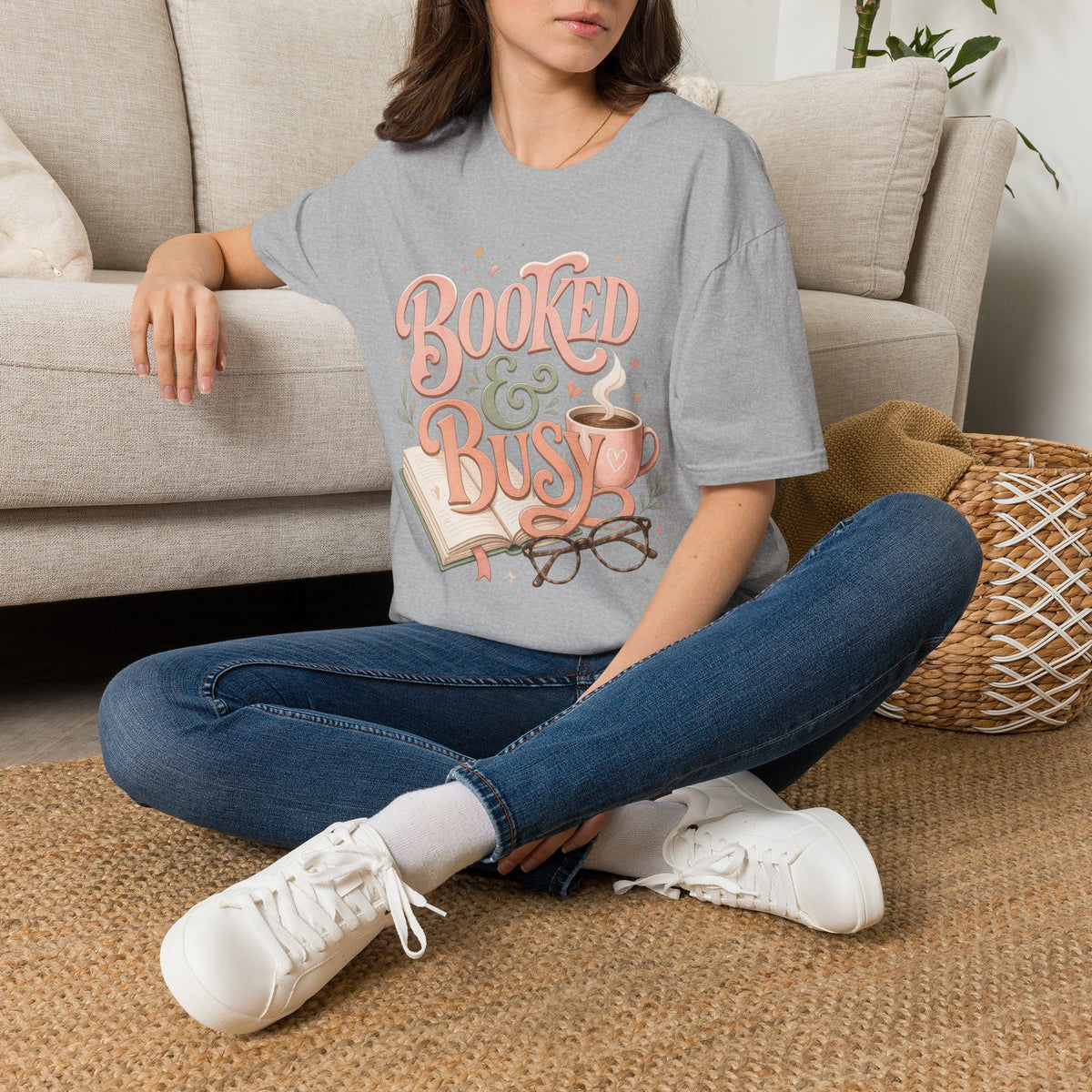Chic Typography Design With Whimsical Illustrations And Pastel Colors