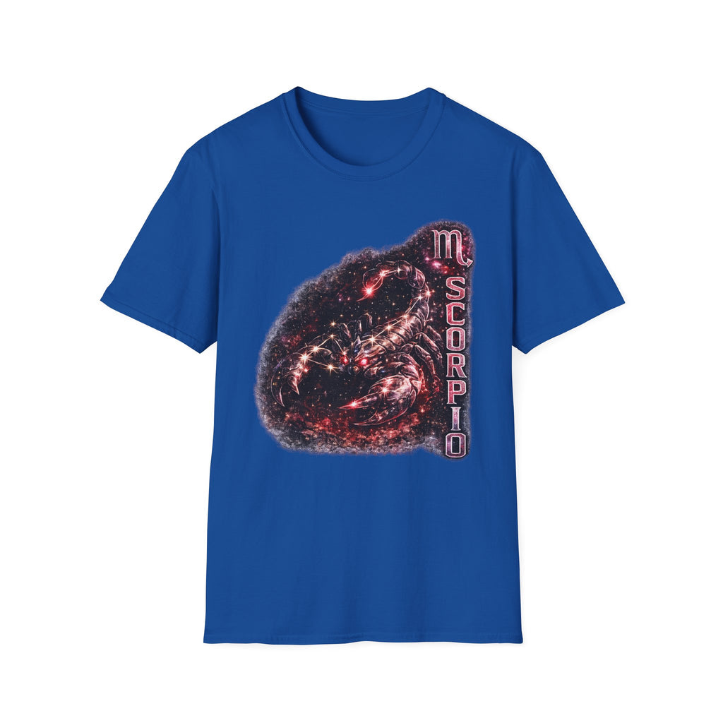 Scorpio Zodiac T-Shirt — Cosmic Scorpion Astrology Tee