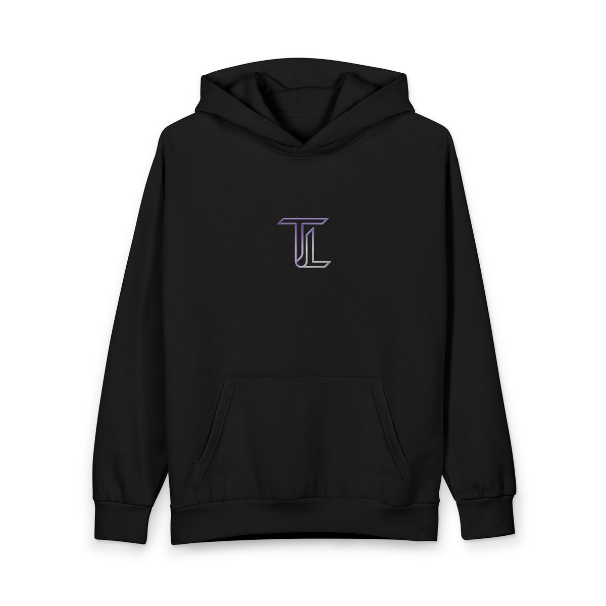Minimal Monogram 'TL' Hoodie — Clean Urban Pullover