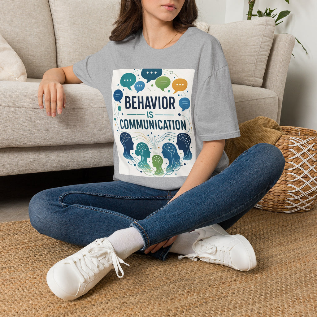 T Shirt Design Featuring Bold Phrase Surrounded By Colorful Speech Bubbles