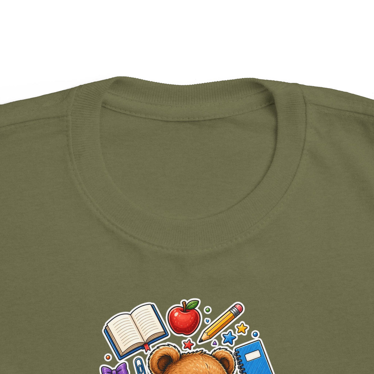 Toddler Bear School Tee — Cute Back-to-School Shirt for Kids
