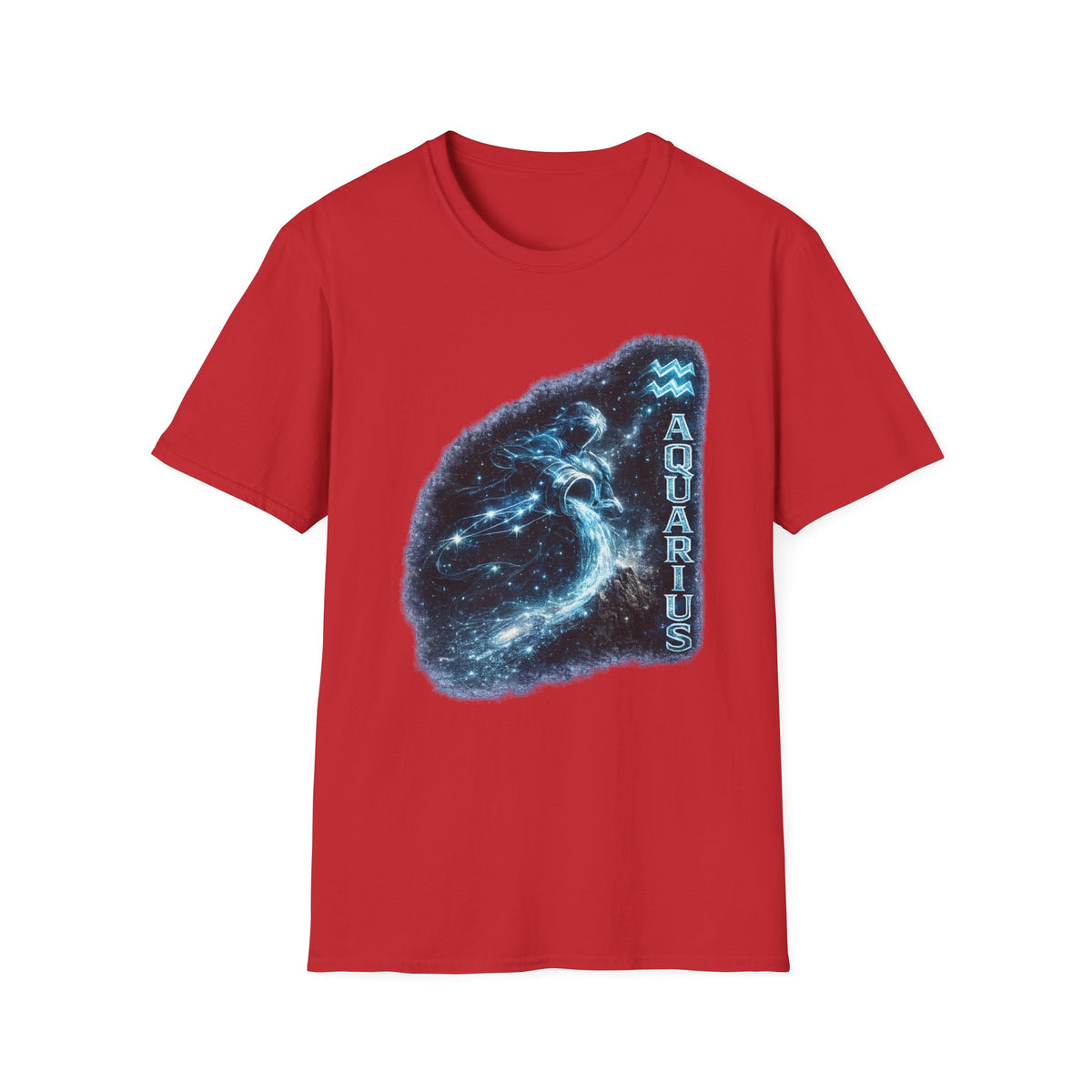 Aquarius Constellation T-Shirt — Zodiac Starry Water-Bearer Tee