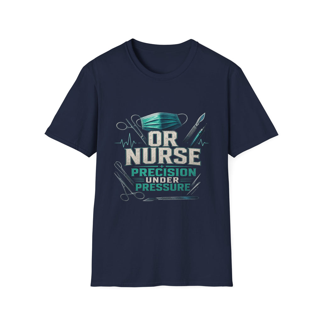 Bold Typography T-Shirt Design For OR Nurse Theme- Graphic Tees