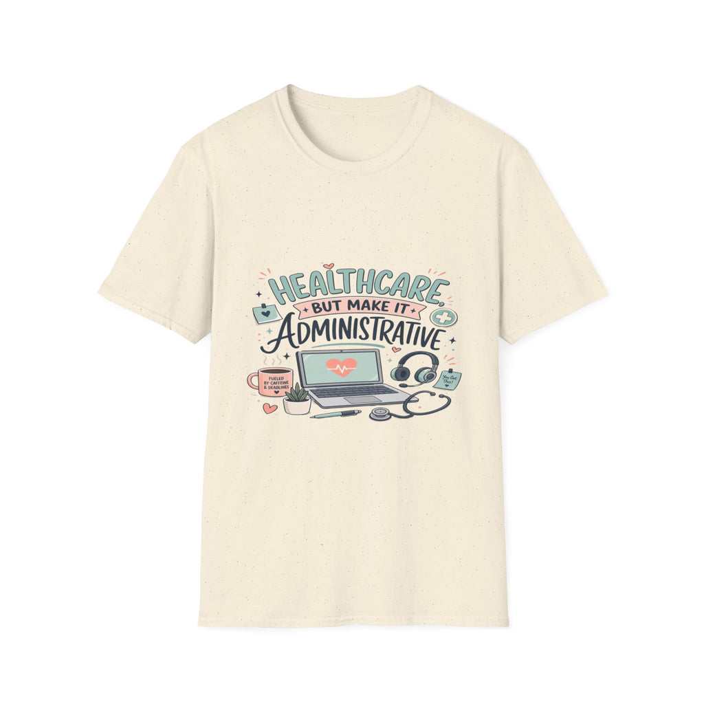Playful T-Shirt Design Showcasing Creative Healthcare Typography- Graphic Tees