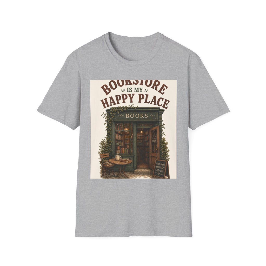 Vintage Bookstore Front With Open Door And Warm Aesthetic