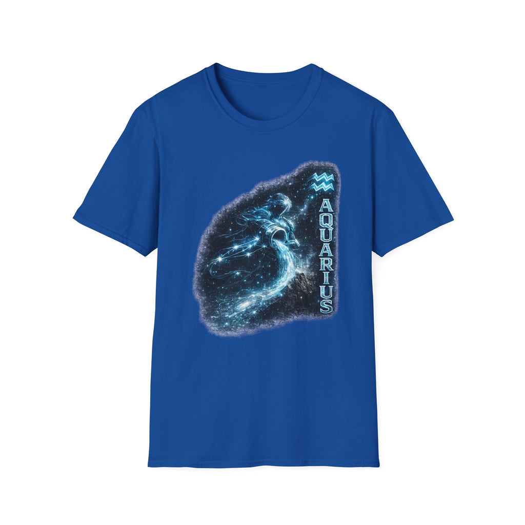 Aquarius Constellation T-Shirt — Zodiac Starry Water-Bearer Tee