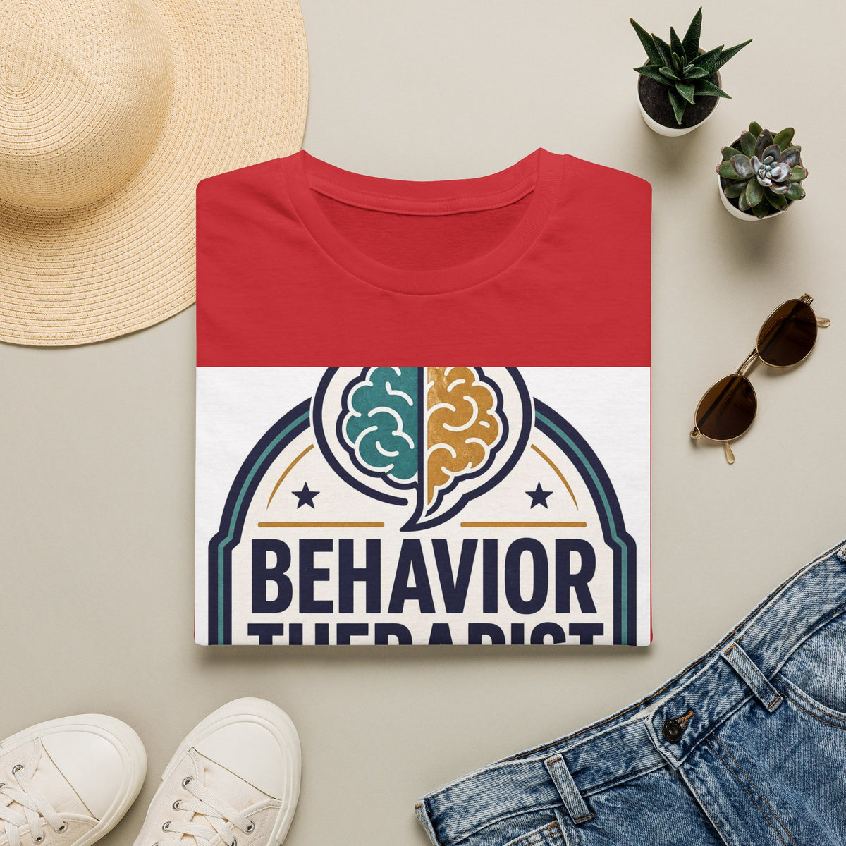 Bold Professional Badge Design For Behavior Therapist