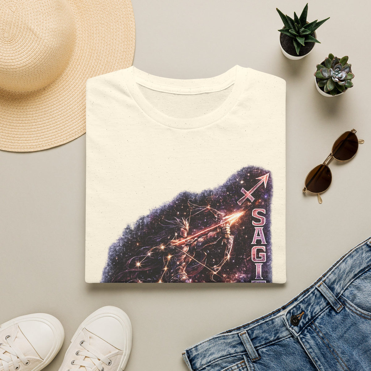 Sagittarius Constellation T-Shirt — Zodiac Star Sign Graphic Tee