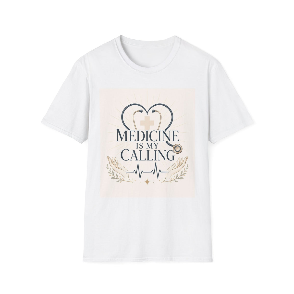 Elegant Design Celebrating Medicine With Heart Shaped Stethoscope