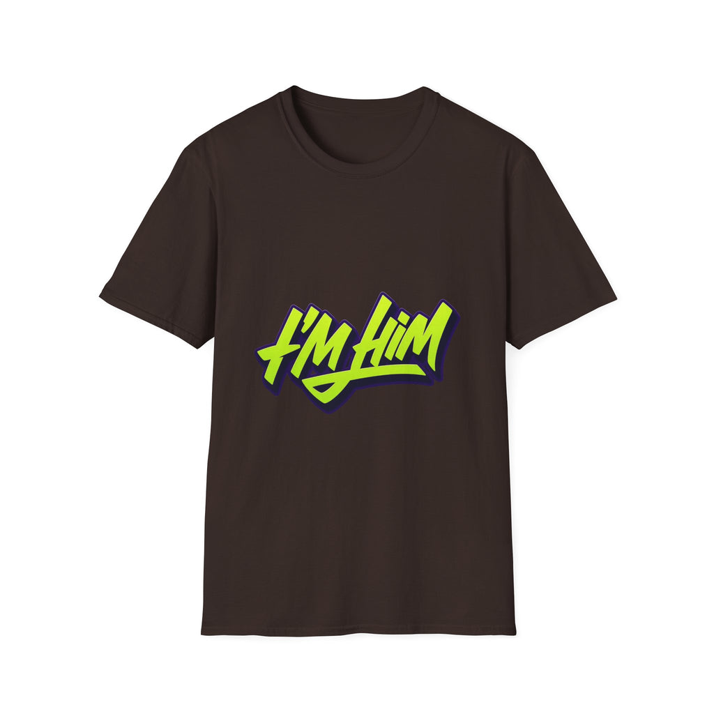 I'm Him T-Shirt — Bold Neon Streetwear Graphic Tee