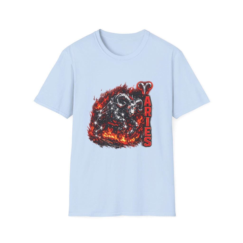 Aries Ram Zodiac T-Shirt — Fiery Ram Astrology Tee