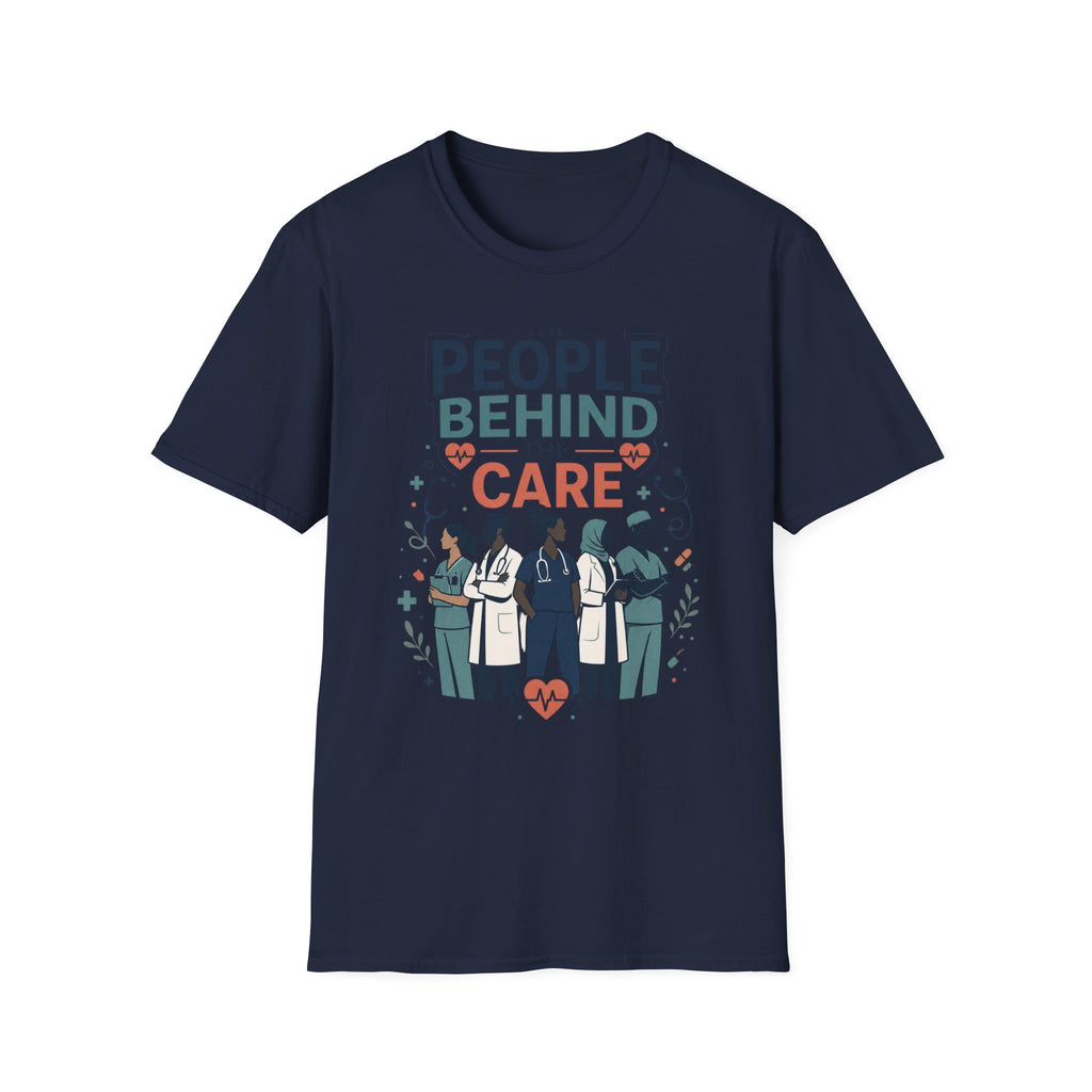 Modern T Shirt Design Celebrating Healthcare Professionals' Dedication
